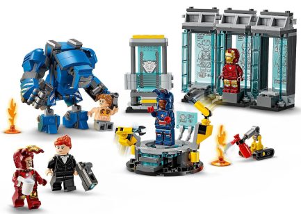 LEGO® Marvel: Το Εργαστήριο του Άιρον Μαν - Η Αίθουσα Στολών (76315) - Image 6