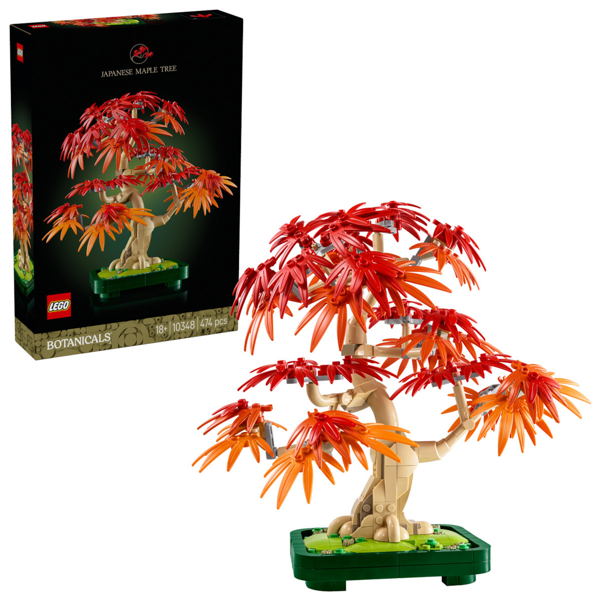 LEGO® Botanicals: Μπονσάι Κόκκινος Ιαπωνικός Σφένδαμος (10348)
