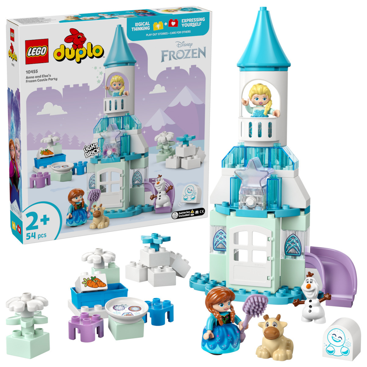 LEGO® DUPLO® Disney: Anna and Elsa’s Frozen Castle Party (10455)