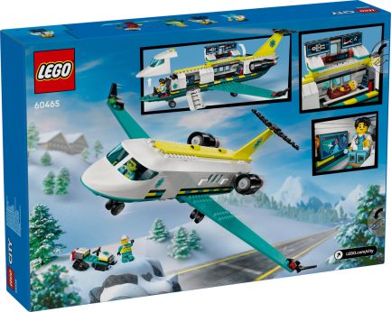 LEGO® City: Emergency Air Ambulance Plane (60465) - Image 6