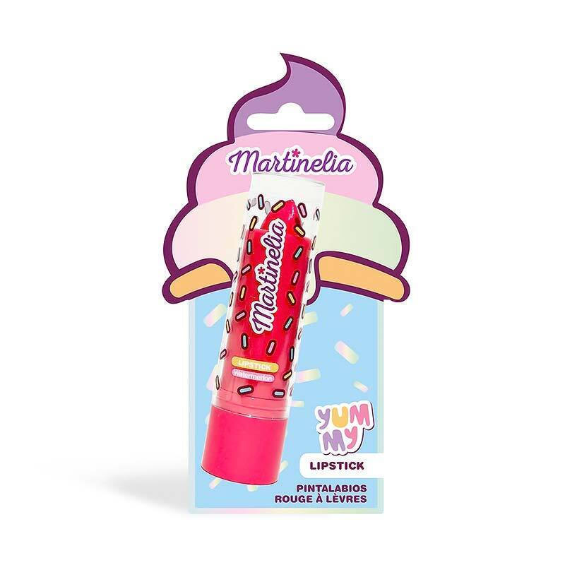 Martinelia Yummy Lipstick Παιδικό Κραγιόν με Γεύση 4gr Ηλικίες +3 Watermelon - Pink Coral (35077)