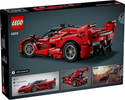 LEGO Technic Ferrari FXX K Racing Car Toy - Car (42212) - Image 4