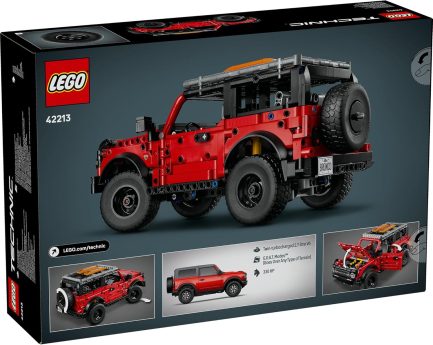 LEGO Technic Ford Bronco SUV Off-Road Vehicle - (42213) - Image 4