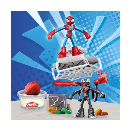 Hasbro Play-Doh Marvel: Spider-man - Launch And Slice Battle (F9827) - Image 8