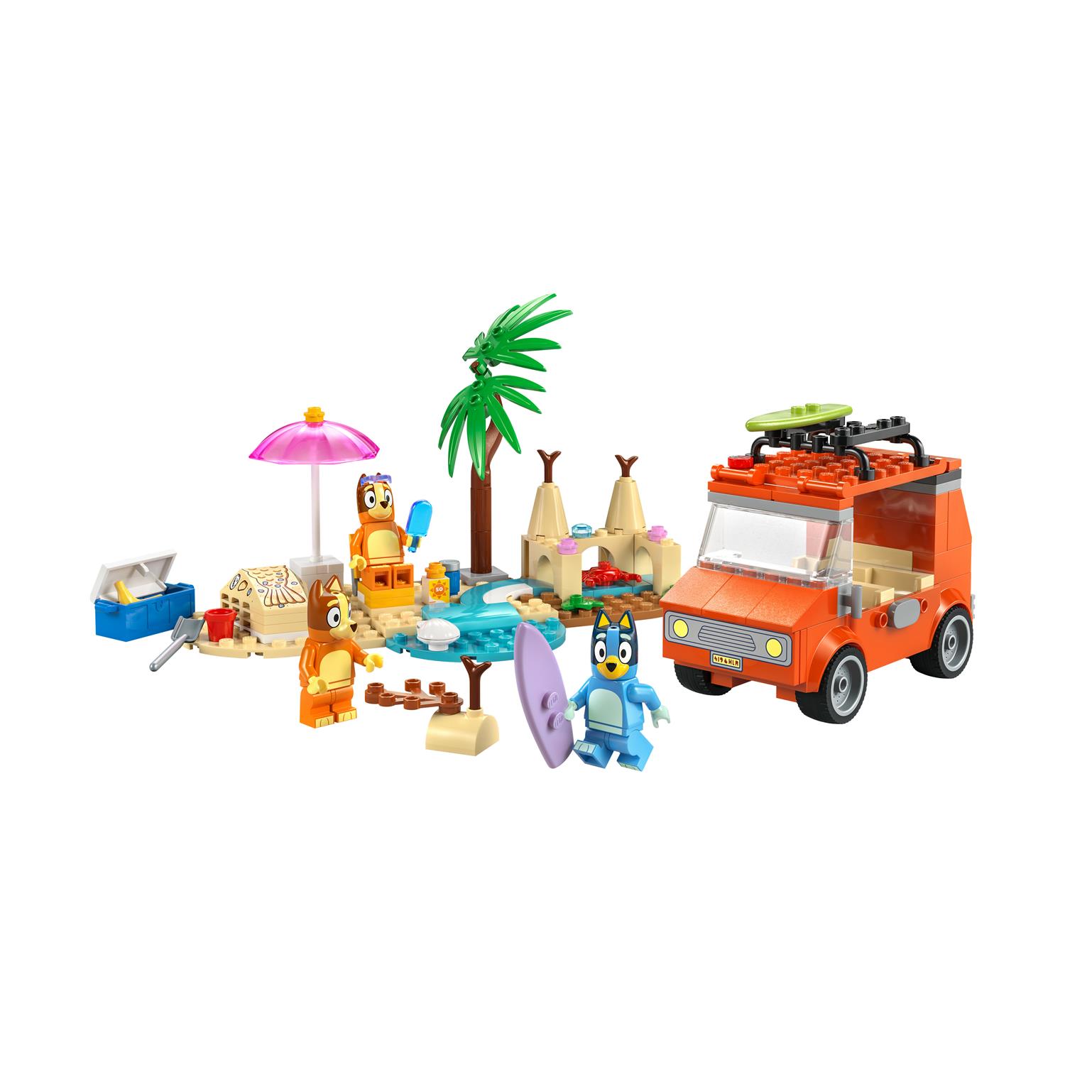 LEGO® Bluey: Bluey’s Beach & Family Car Trip (11202) - Image 7