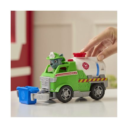 Spin Master Paw Patrol: Fire Rescue - Rocky Rescue Fire Tanker Vehicle (20151504) - Image 5