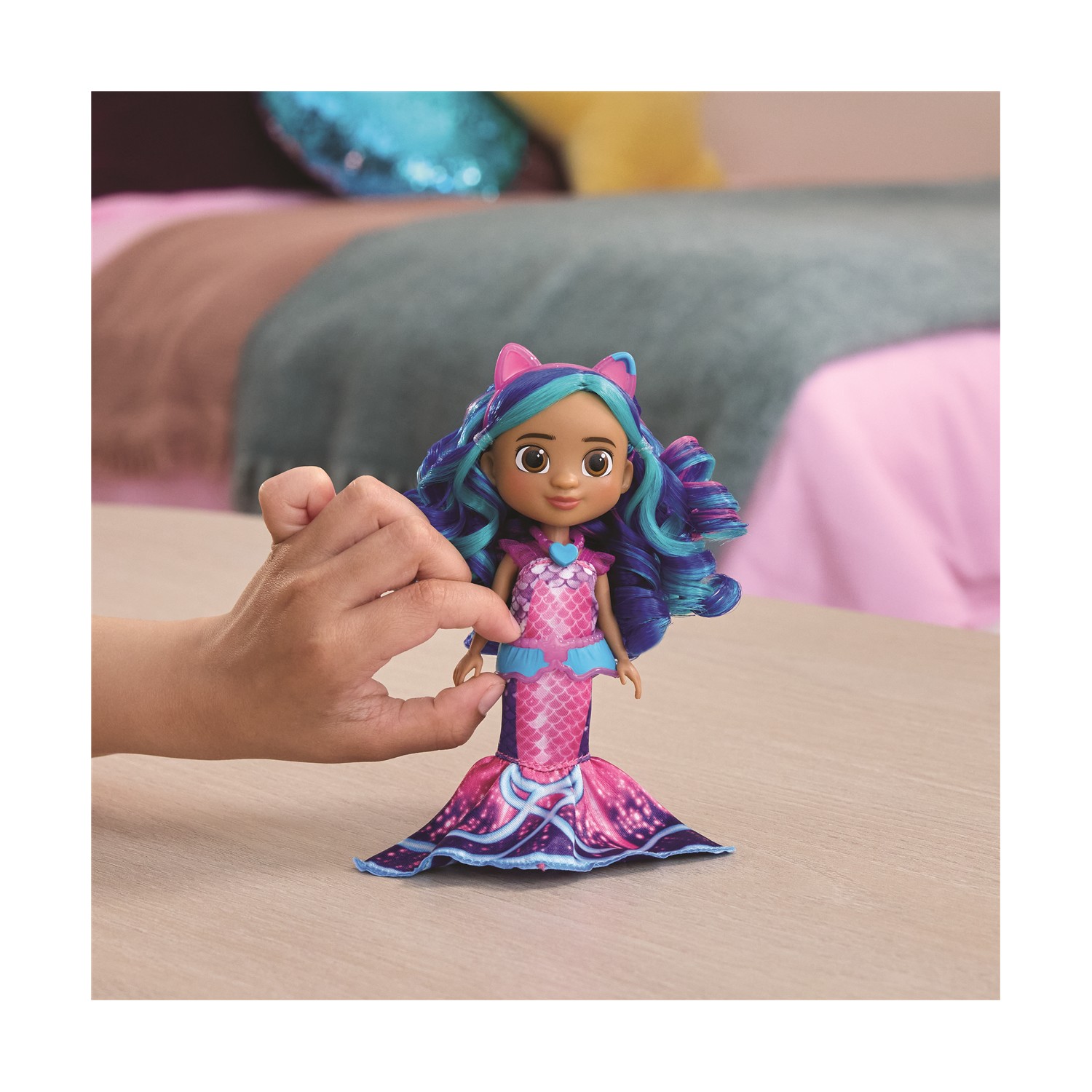 Spin Master Gabby's Dollhouse: The Movie - Mer-tastic 'Gabby' Mini Doll (15cm) (20151840) - Image 5