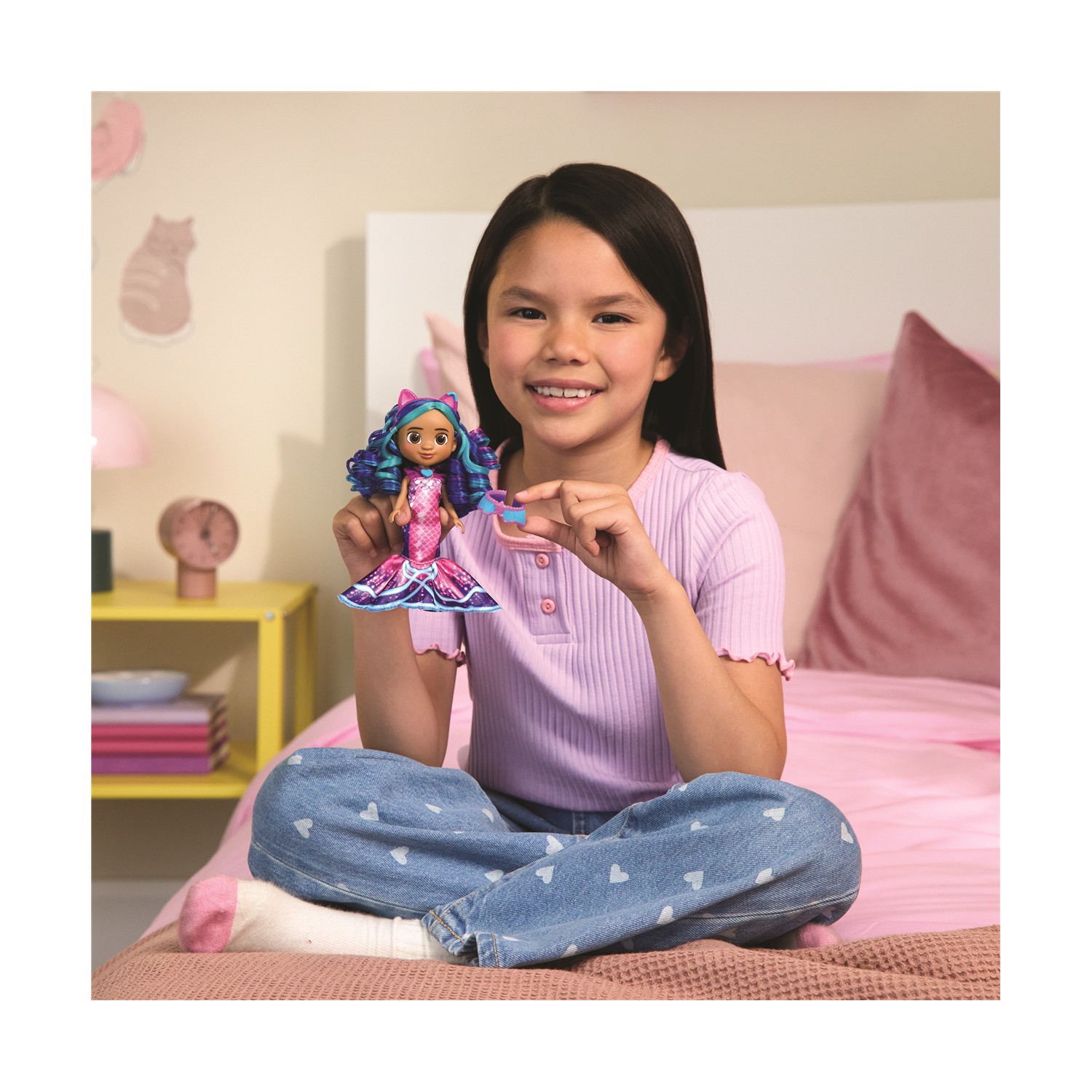 Spin Master Gabby's Dollhouse: The Movie - Mer-tastic 'Gabby' Mini Doll (15cm) (20151840) - Image 6