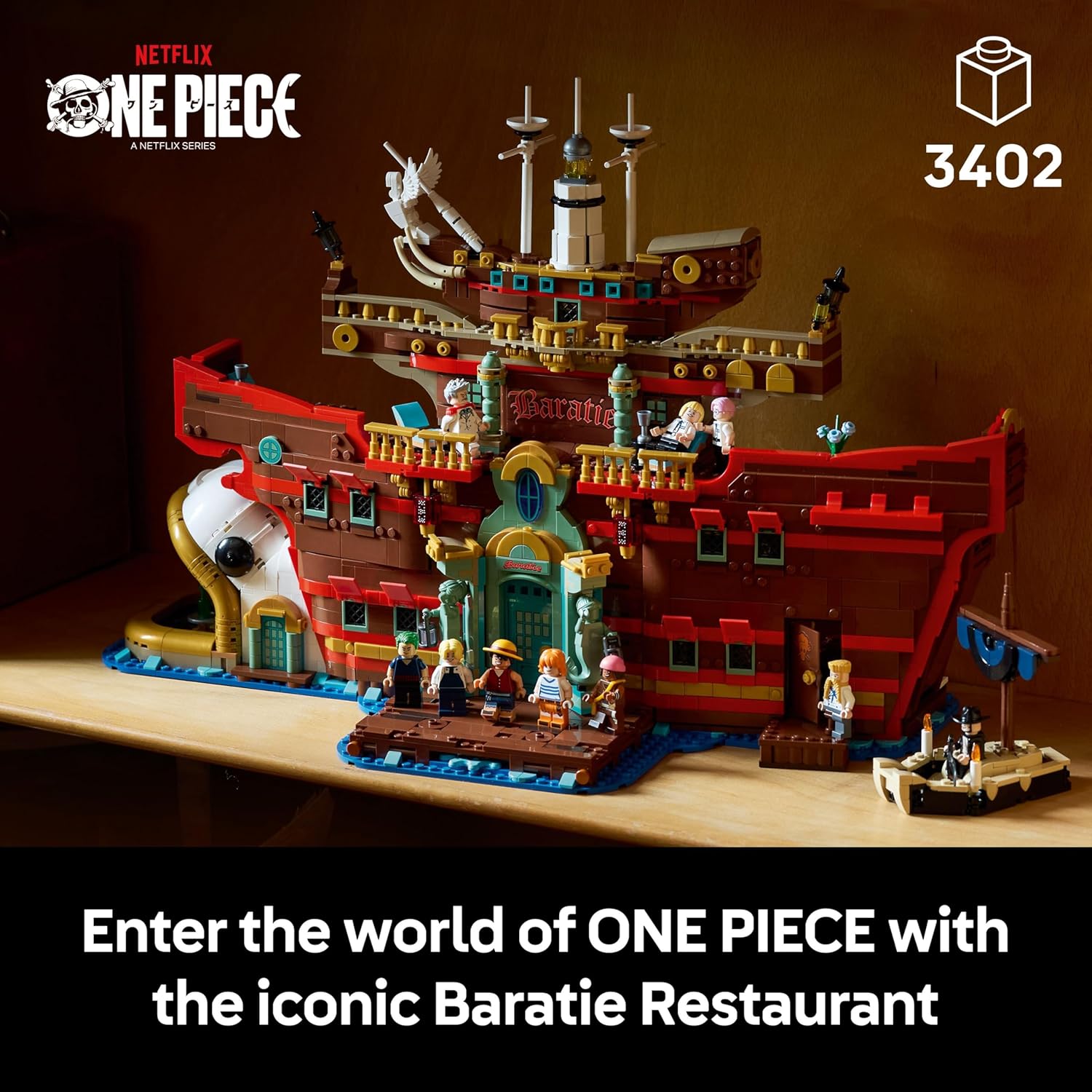 LEGO® One Piece: The Baratie Floating Restaurant (75640) - Image 8