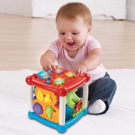 Vtech Κύβος Δραστηριοτήτων Busy Learners Activity Cube με Μουσική για 6+ Μηνών (80-150510) - Image 2