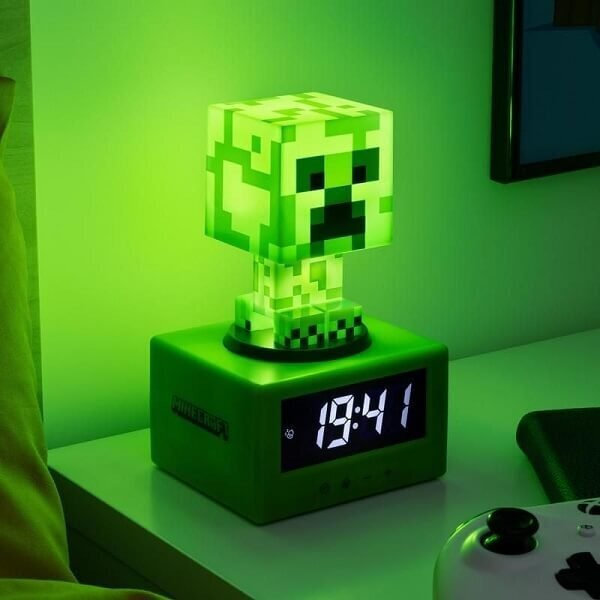 Paladone Icons: Minecraft - Creeper Alarm Clock- Επιτραπέζιο Ψηφιακό Ρολόι με Ξυπνητήρι (PP11369MCFV3) - Image 3