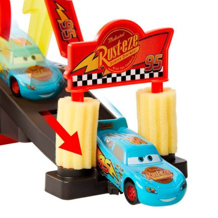 Mattel Disney Cars: Color Changers - Race Ready Car Wash (JBM70) - Image 2