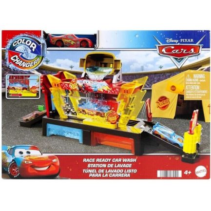 Mattel Disney Cars: Color Changers - Race Ready Car Wash (JBM70) - Image 4