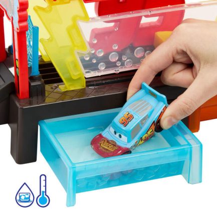 Mattel Disney Cars: Color Changers - Race Ready Car Wash (JBM70) - Image 6