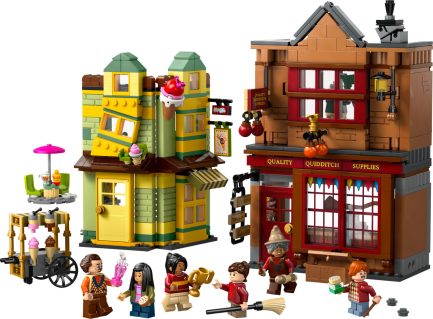 LEGO® Harry Potter™: Quality Quidditch™ Supplies & Ice Cream Parlour (76452) - Image 2