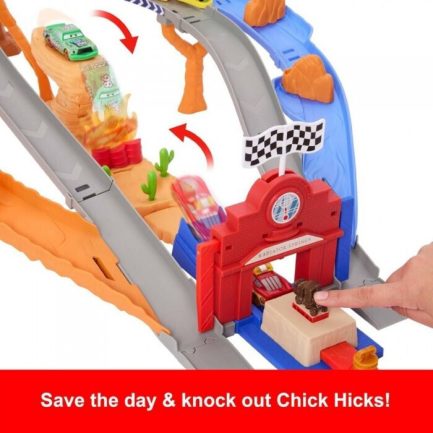 Mattel Disney Cars: Radiator Springs Race & Rescue - Rescue Road Raceway (JFL57) - Image 3