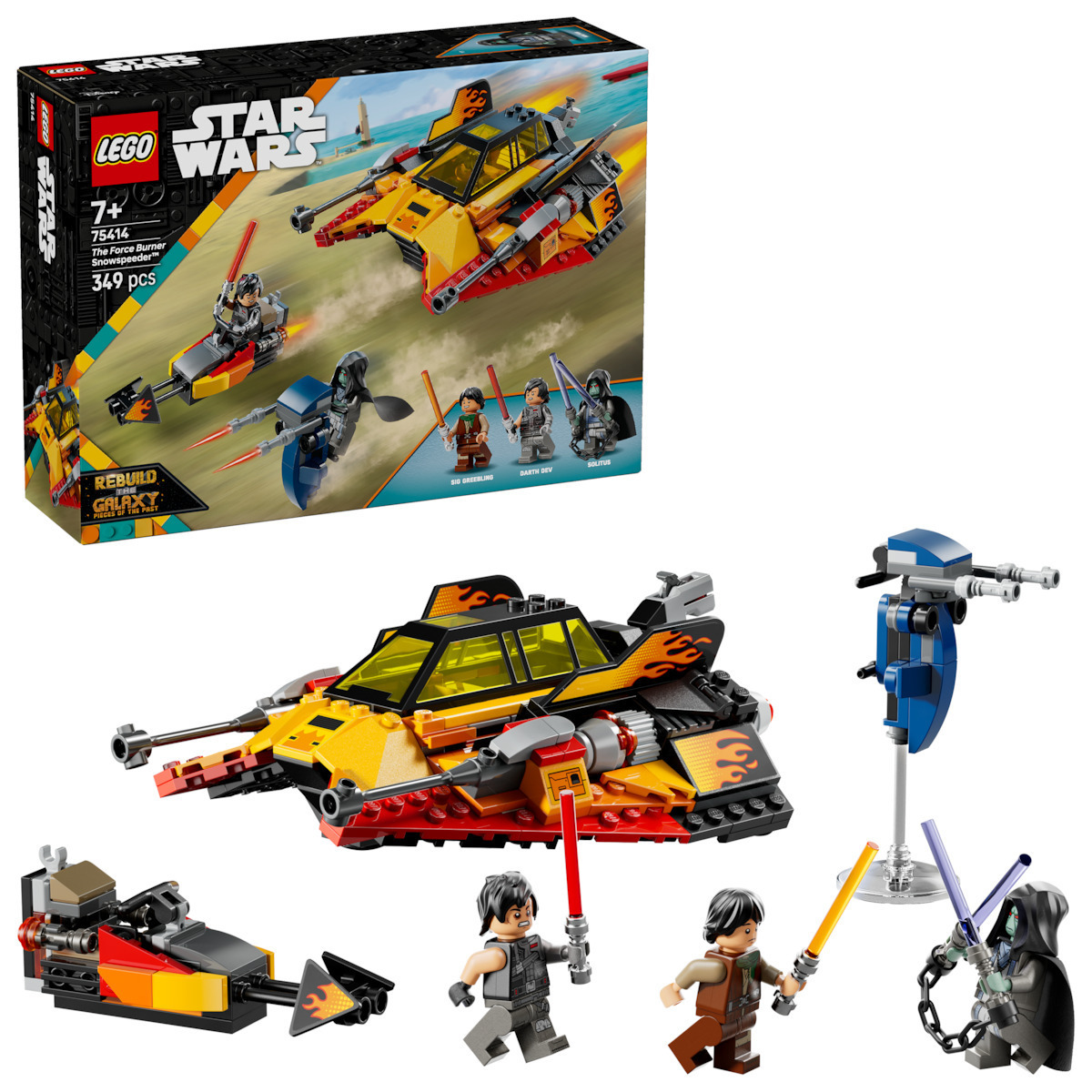 LEGO® Star Wars™: The Force Burner Snowspeeder™ (75414)