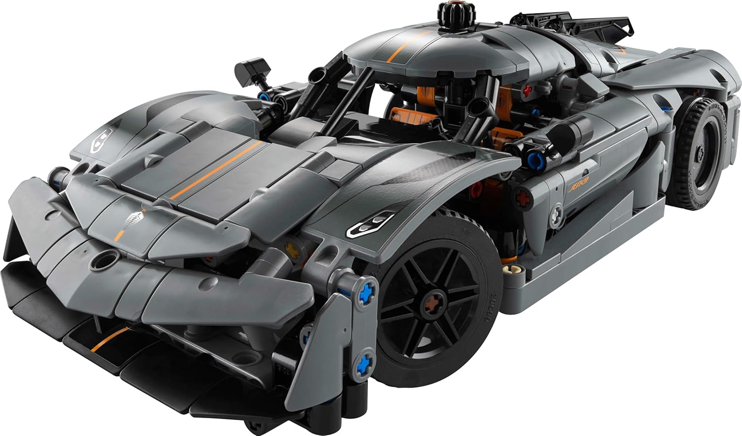 LEGO® Technic™: Koenigsegg Jesko Absolut Gray Hypercar (42173) - Image 4