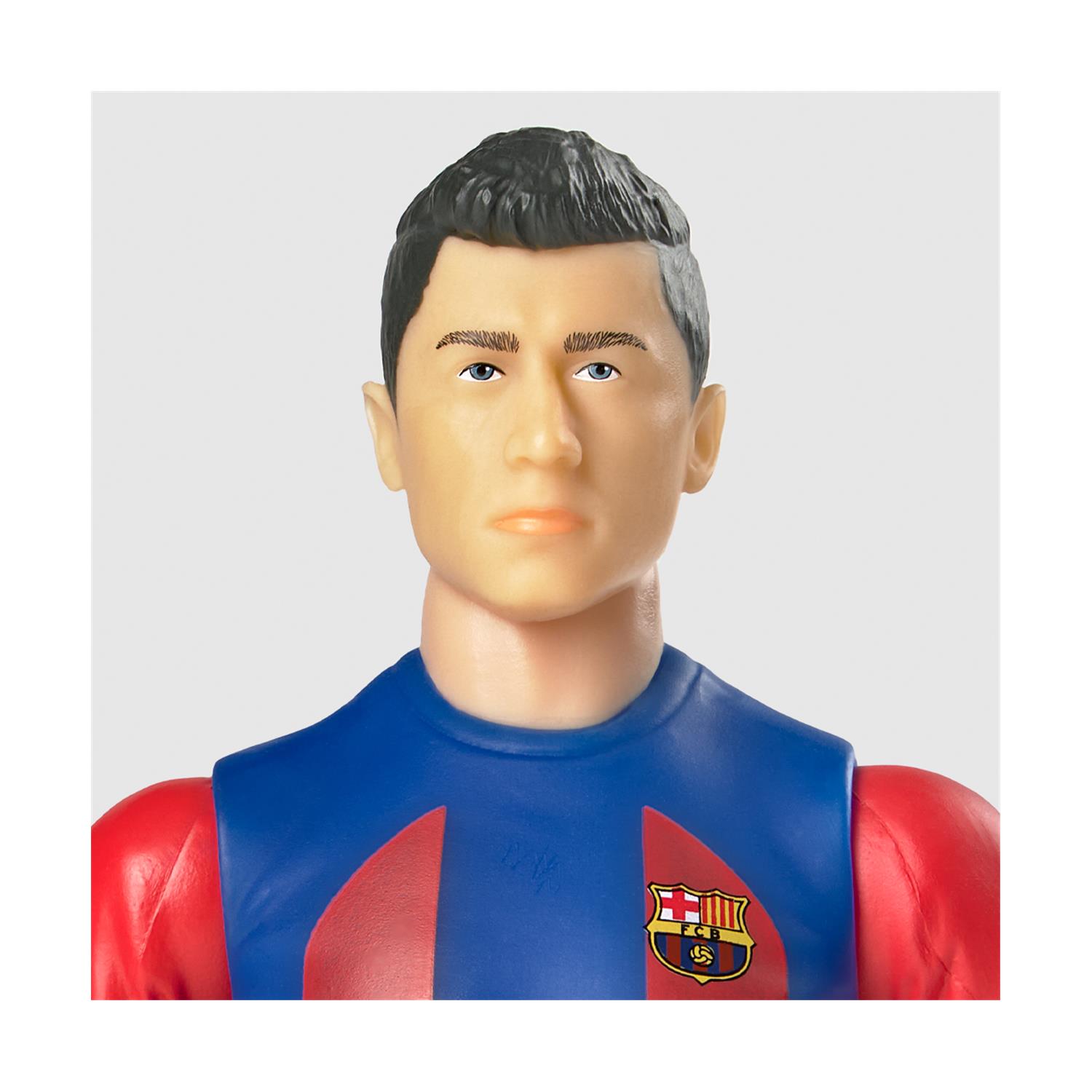Banbo Toys: Fc Barcelona Soccer - Robert Lewandowski Action Figure (20cm) (83569) - Image 4