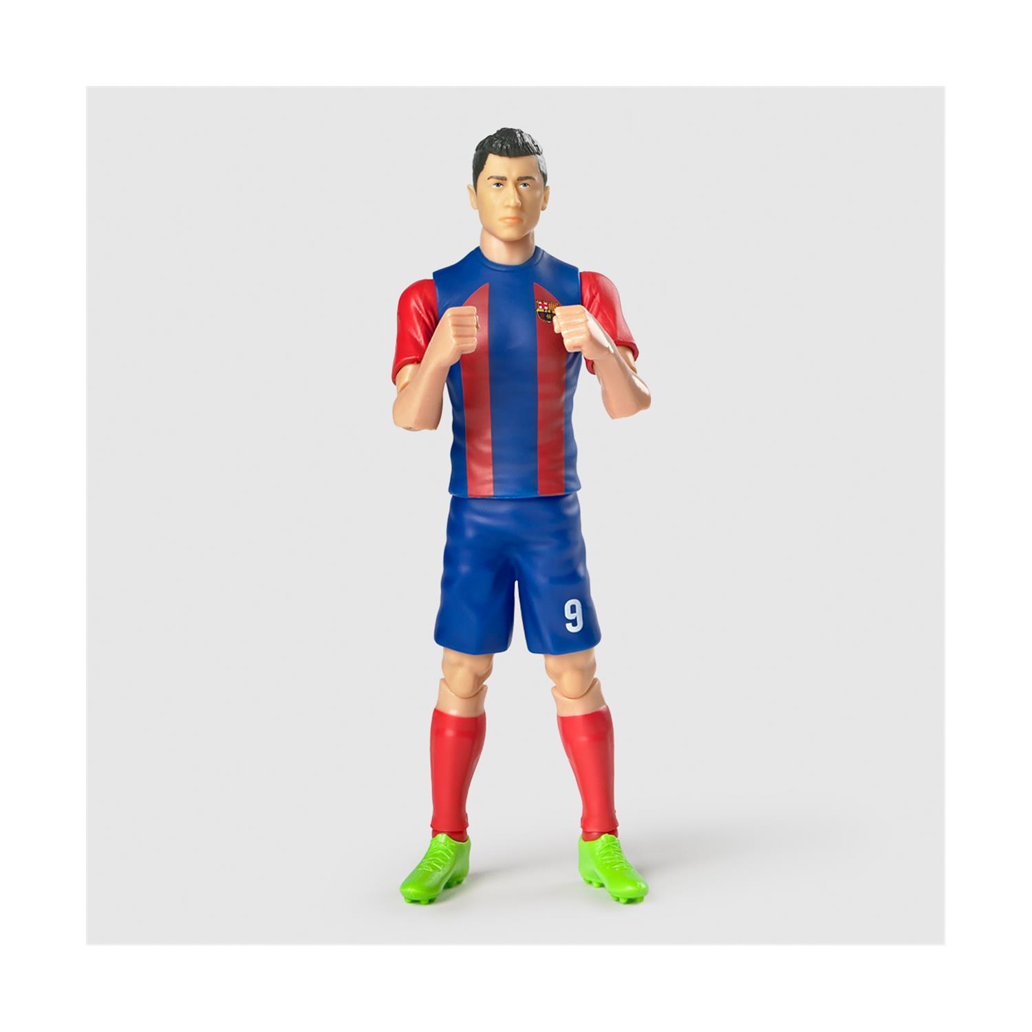 Banbo Toys: Fc Barcelona Soccer - Robert Lewandowski Action Figure (20cm) (83569) - Image 6