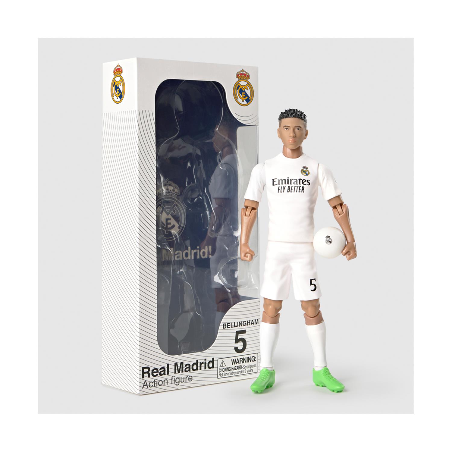 Banbo Toys: Real Madrid Soccer - Jude Bellingham Action Figure (20cm) (83613) - Image 3