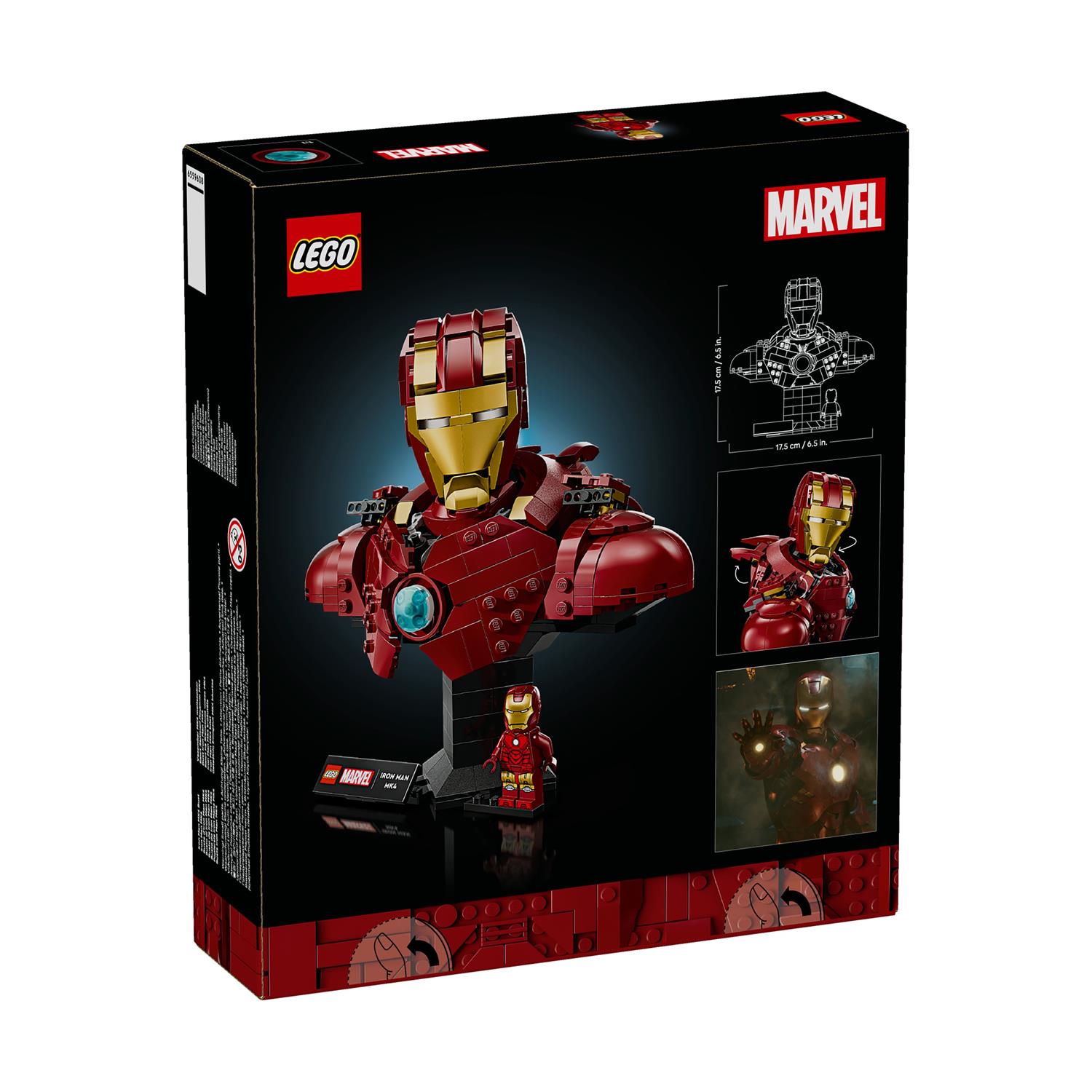 LEGO® Marvel: Iron Man MK4 Bust (76327) - Image 3