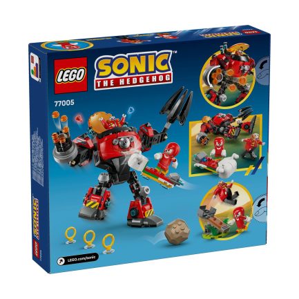 LEGO® Sonic the Hedgehog: Knuckles vs. Dr. Eggman Egg Crusher Mech (77005) - Image 3