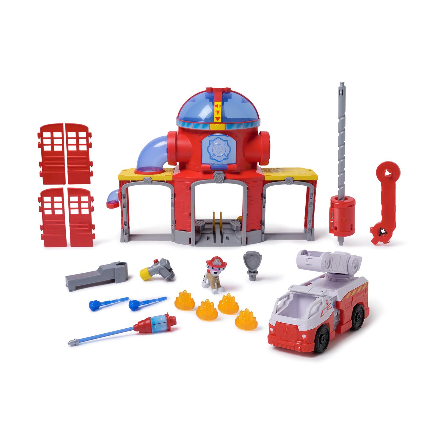 Spin Master Paw Patrol: Fire Rescue - Fire Rescue Command Center Playset (6073760) - Image 4