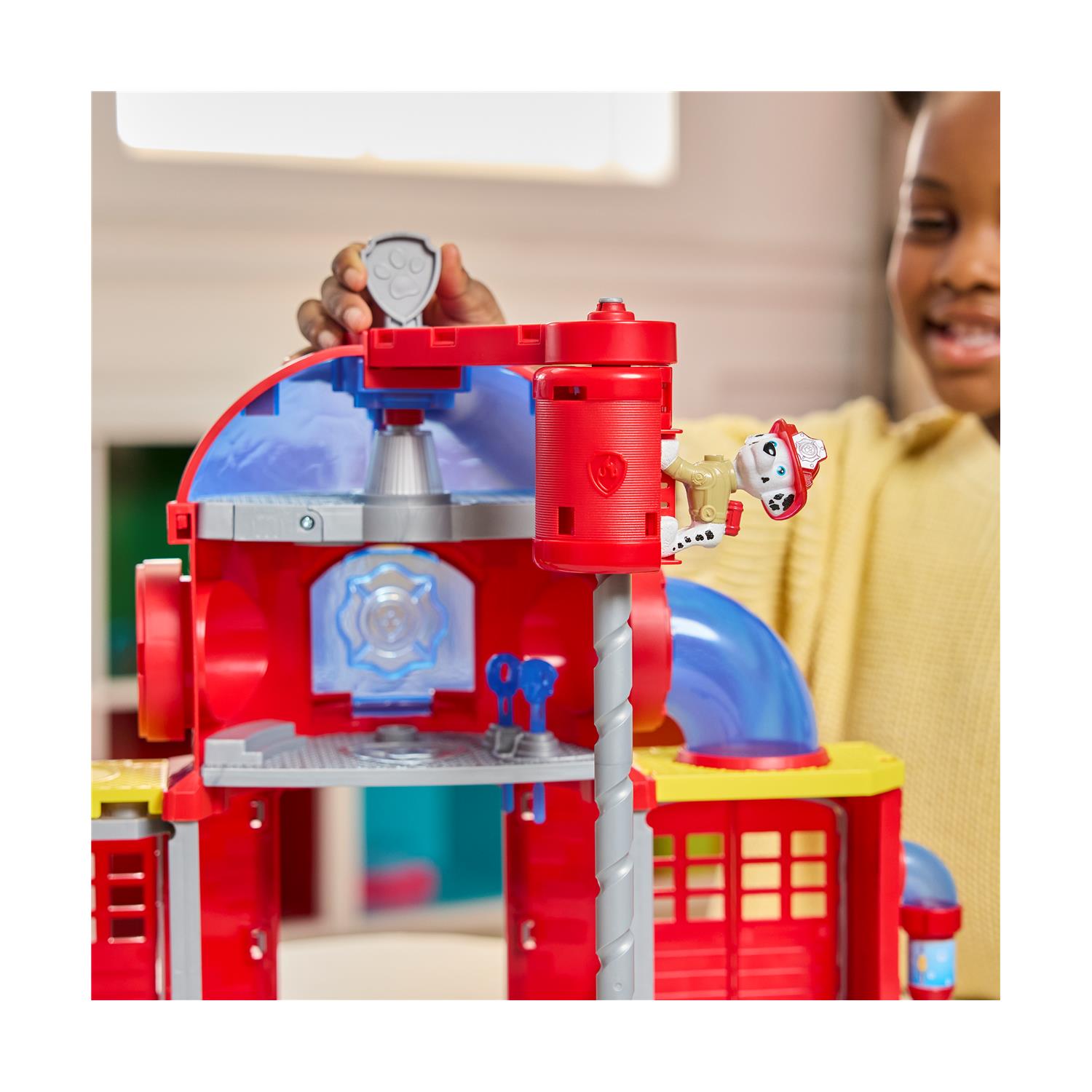Spin Master Paw Patrol: Fire Rescue - Fire Rescue Command Center Playset (6073760) - Image 9