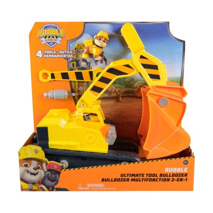 Spin Master Rubble & Crew: Rubble - Ultimate Tool Bulldozer Vehicle (6073297)