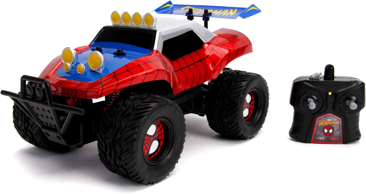 Jada Toys Marvel 1:14 Spider-Man Buggy RC Remote Control Car 2.4 GHz-Τηλεκατευθυνόμενο Αυτοκίνητο (253228000) - Image 2