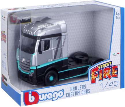 Bburago Street Fire Haulers Custom Cabs Haulers 1/43 Hauler Custom Cabs AMG PETRONAS για 3+ Ετών (18/32202) - Image 2