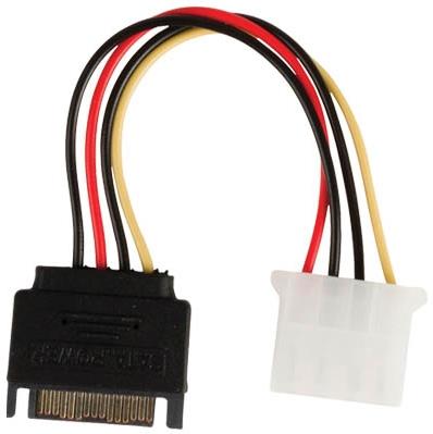 Valueline internal power adapter cable SATA 15-PIN male to molex felame 0.15M (VLCP73530V015)