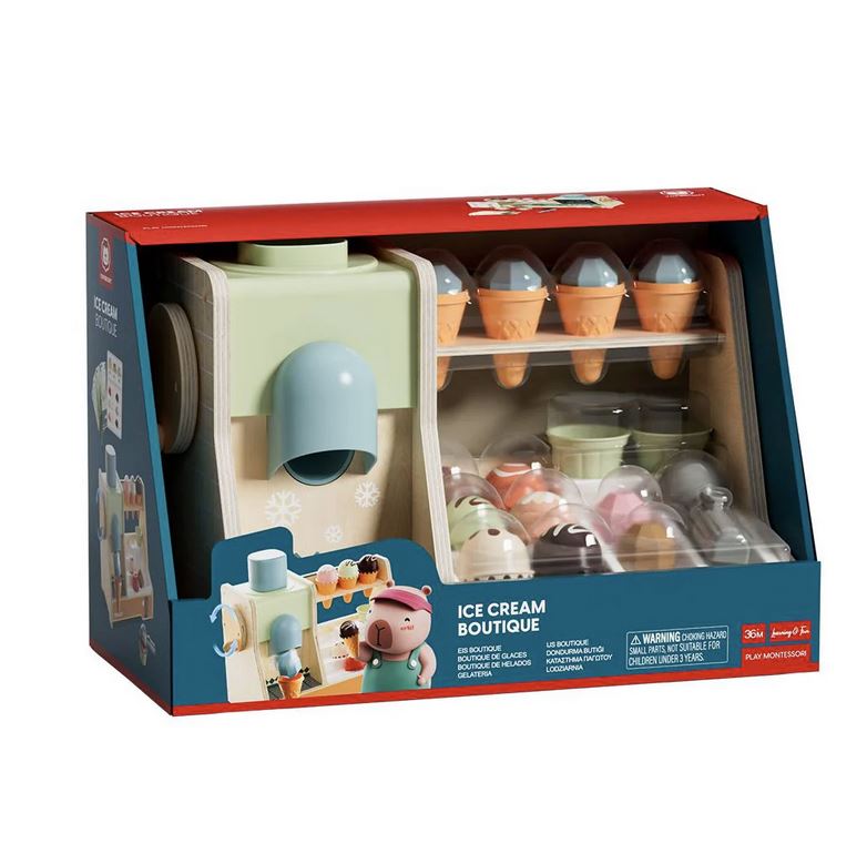 Top Bright Ice Cream Boutique Pretend Play Toy (121203)