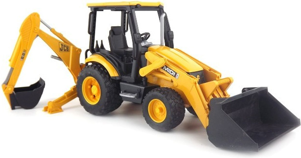 Bruder Φορτωτης - Εκσκαφεας Jcb Midi CX (BR002427) - Image 4