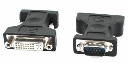 Powertech Μετατροπέας VGA male σε DVI-I female 1τμχ CAB-G016