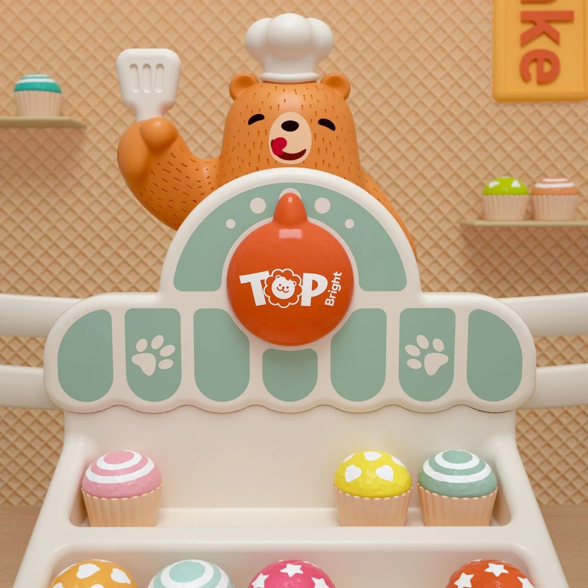 Top Bright Ζυγαριά Yummy Bear Εκπαιδευτικό Παιχνίδι Γνώσεων για 3+ Ετών (121089) - Image 2