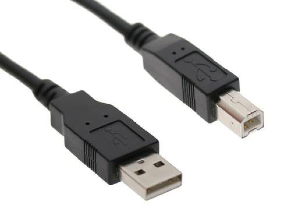 NG USB 2.0 Cable USB-A male - USB-B male Μαύρο 1.8m (NG-USB-1.8M)