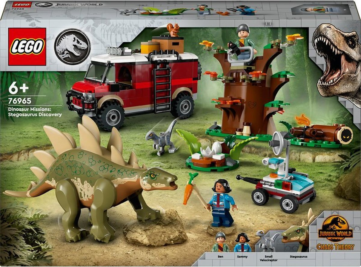 LEGO® Jurassic World: Chaos Theory - Dinosaur Missions Stegosaurus Discovery (76965)