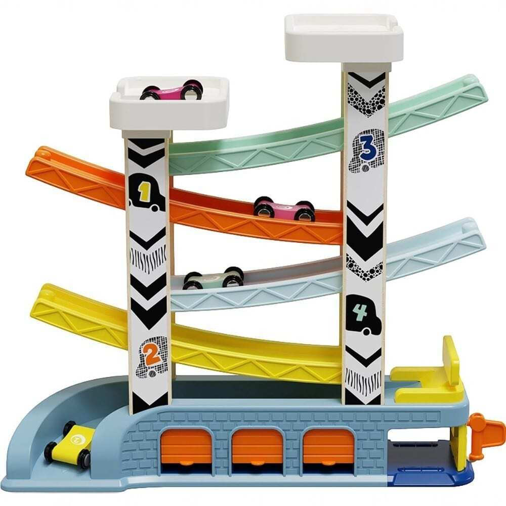 Top Bright - Play Set Car Racetrack -Αγωνιστική Πίστα Αυτοκίνητων με 4 Αμαξάκια (121092) - Image 2