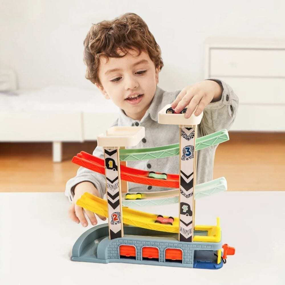 Top Bright - Play Set Car Racetrack -Αγωνιστική Πίστα Αυτοκίνητων με 4 Αμαξάκια (121092) - Image 5