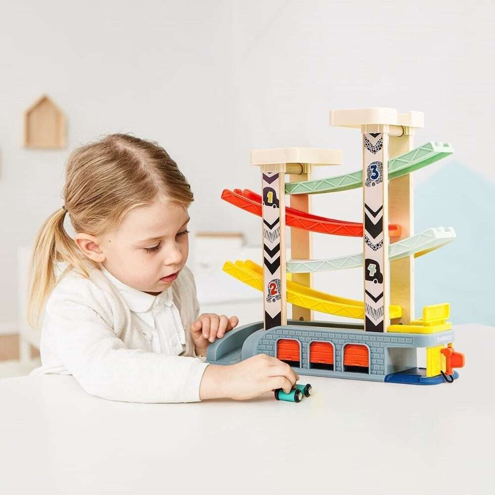 Top Bright - Play Set Car Racetrack -Αγωνιστική Πίστα Αυτοκίνητων με 4 Αμαξάκια (121092) - Image 8