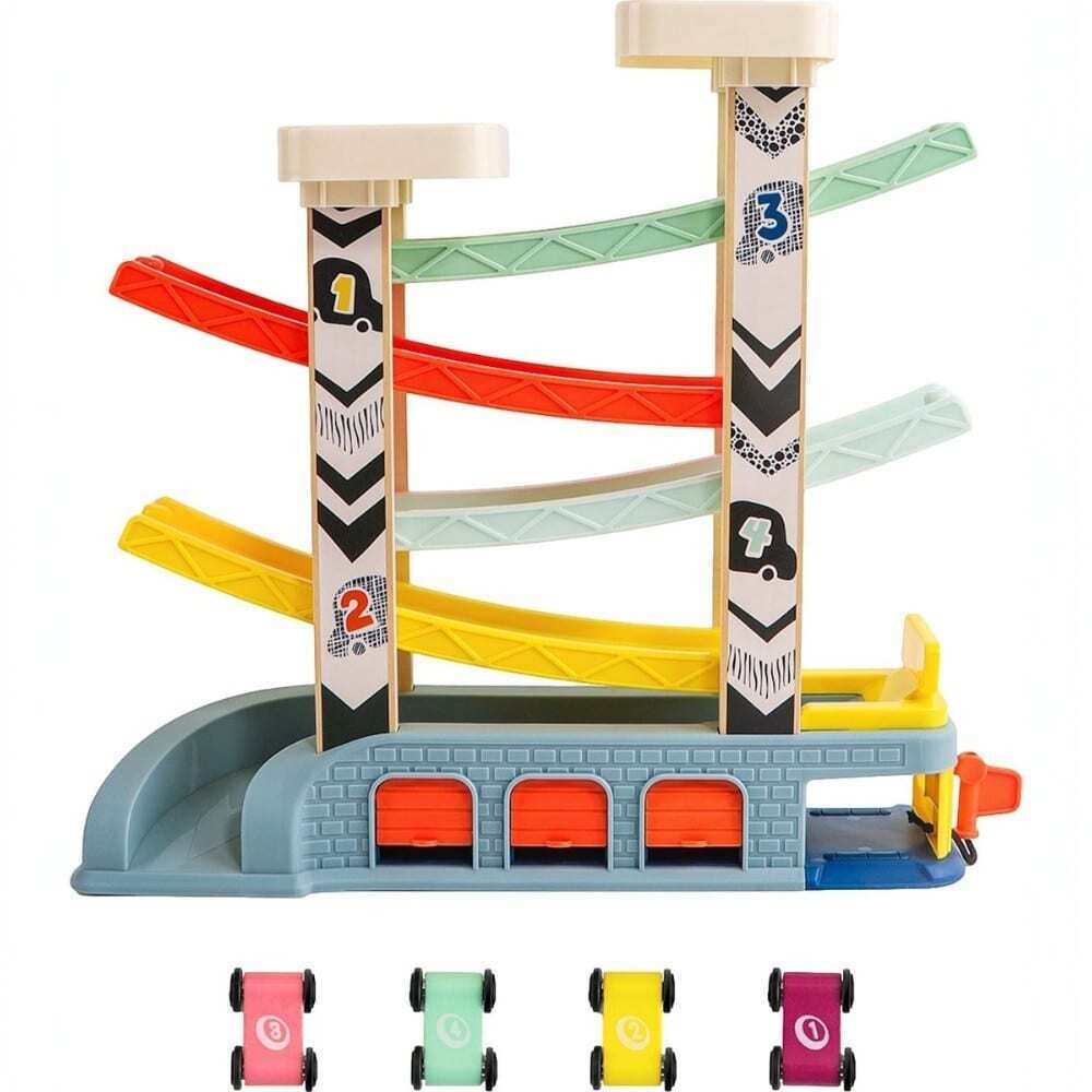 Top Bright - Play Set Car Racetrack -Αγωνιστική Πίστα Αυτοκίνητων με 4 Αμαξάκια (121092) - Image 9