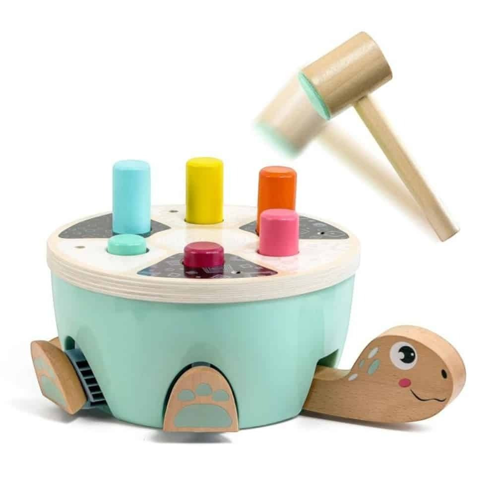 Top Bright Ξύλινο Εκπαιδευτικό Παιχνίδι Χελώνα με Σφυρί (18+ μηνών) (121097) - Image 3