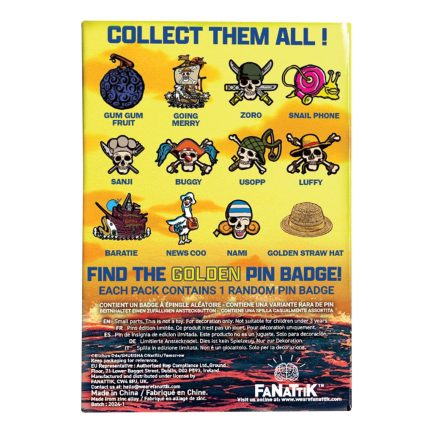 FaNaTtik One Piece: Pin Badge (Random Packaged Blind Pack) - NFX-OP08 1piece - Image 2