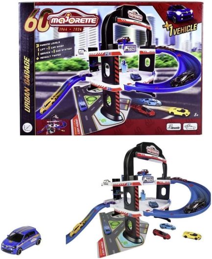 Majorette Πίστα Urban 60th Anniversary 3 Levels & 1 Αυτοκίνητο για 3+ Ετών (212059982)