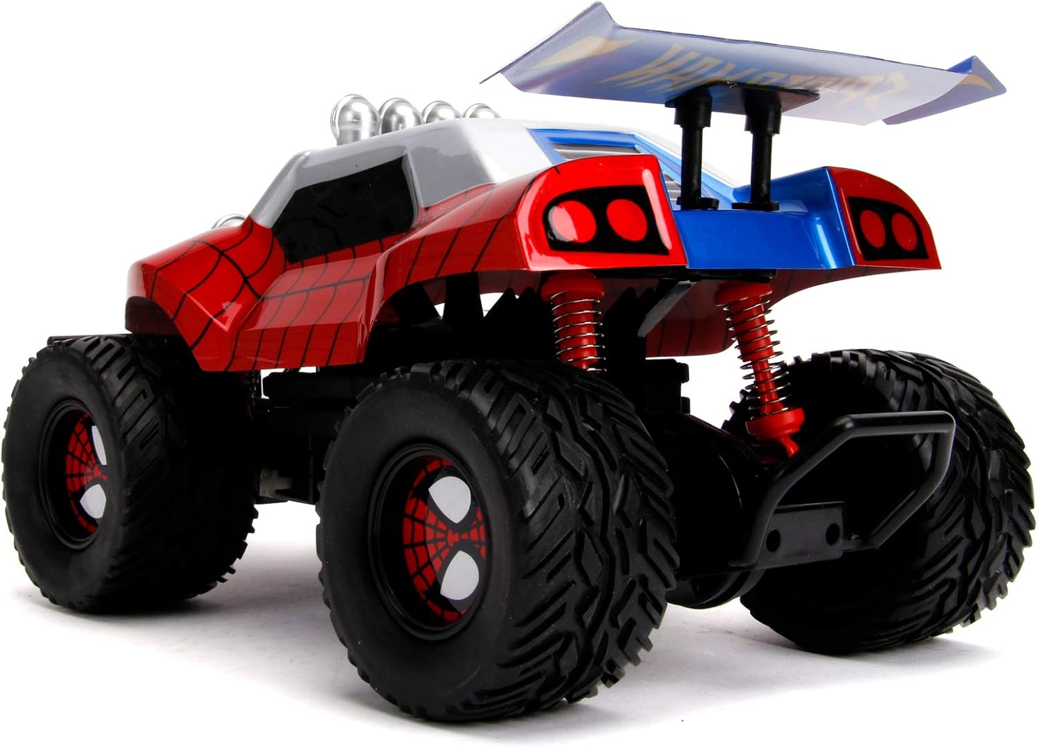 Jada Toys Marvel 1:14 Spider-Man Buggy RC Remote Control Car 2.4 GHz-Τηλεκατευθυνόμενο Αυτοκίνητο (253228000) - Image 4