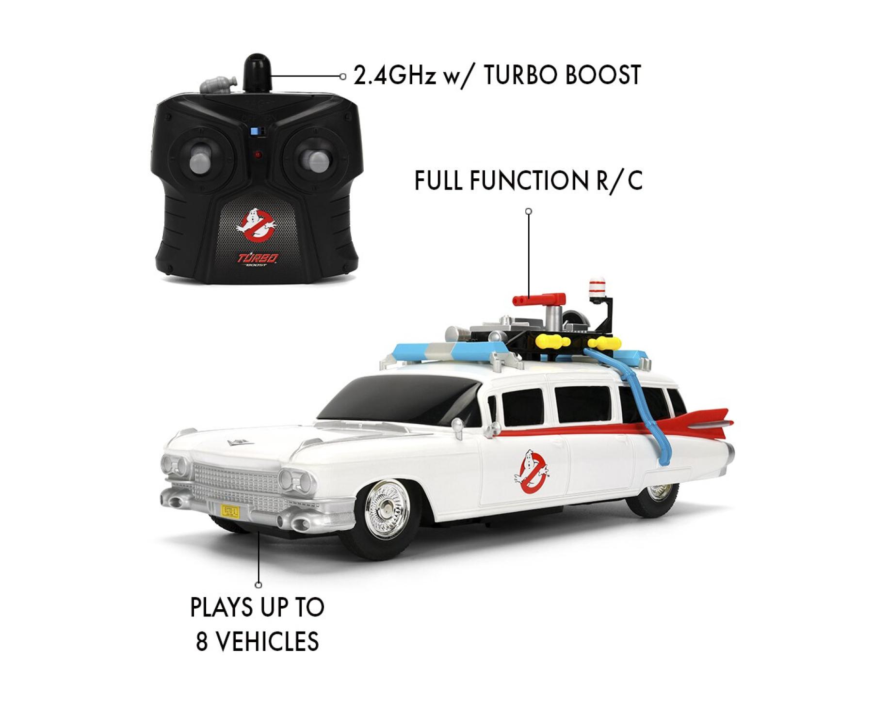 Jada Toys Ghostbusters ECTO-1 RC vehicle (1:16) - RC Τηλεκατευθυνόμενο Αυτοκίνητο Ρεπλίκα σε Κλίμακα 1:16 (9336139314) - Image 5