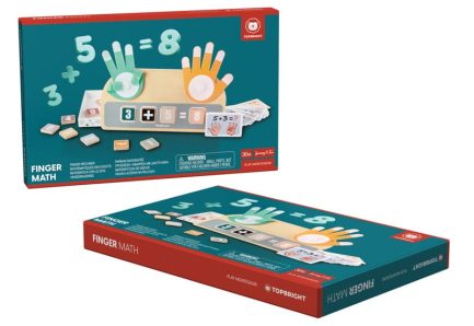 Top Bright Finger Math Montessori Εκπαιδευτικό Παιχνίδι Γνώσεων (121121)