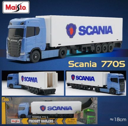 Maisto Mini Work Scania S770 V8 Truck 2021 1/64 (11682-05) - Image 6